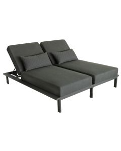 Kettler Daybed Doppelliege Pure Sunbrella sooty
