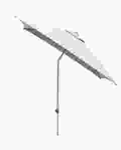 Kettler Sonnenschirm Easy-Push 200x200cm hellgrau/silber 0306053-7200