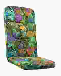 Kettler Sesselauflage hoch 123x50 cm mit Steg und Doppelkeder Dessin 194 01498-194