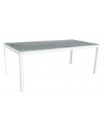Stern Tisch 200x100 cm weiß / Silverstar 2.0 Smoky
