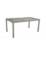 Stern Tisch 160 x 90 cm graphit / Silverstar 2.0 - Tundra grau