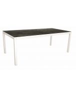 Stern Tisch 200x100 cm weiß / Silverstar 2.0 Dark Marble